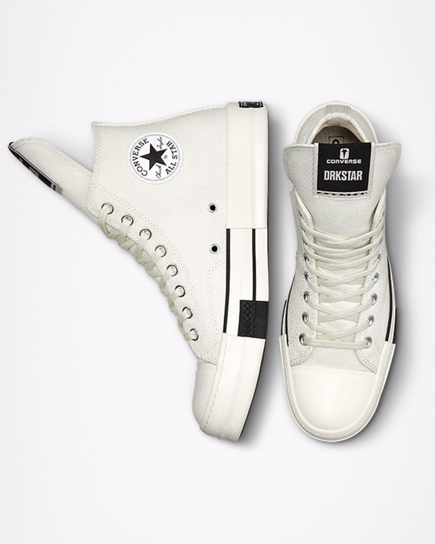 Tenisky Vysoke Converse x DRKSHDW DRKSTAR Chuck 70 Damske Biele Čierne | SK GZCUN1